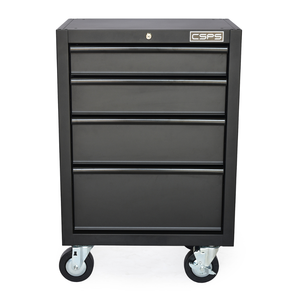 Tủ dụng cụ CSPS 61cm - 04 hộc kéo màu đen